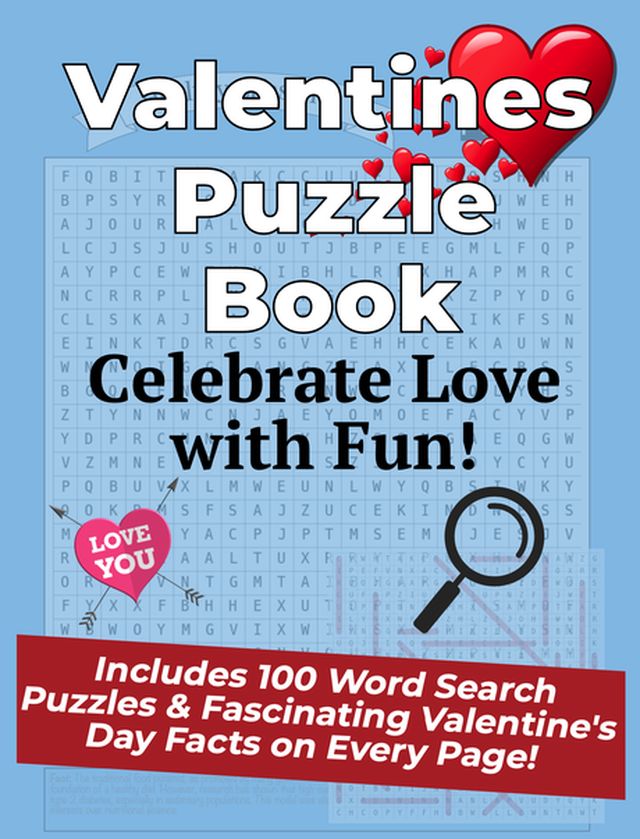 Valentines Puzzle Book