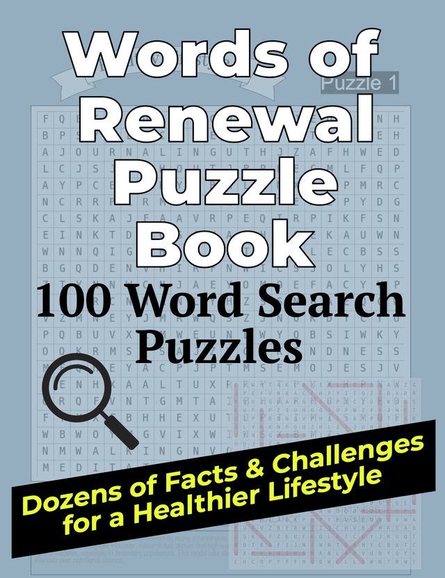 Words of Renewal Puzzle Book